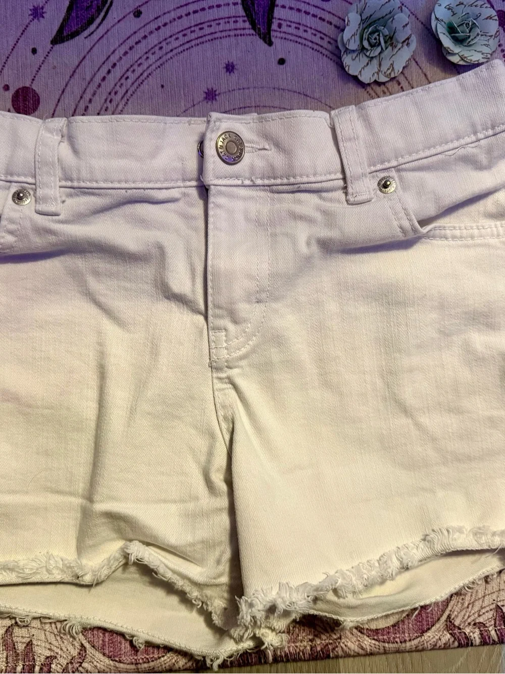 4 Pairs of Girls Denim Shorts size 10-12